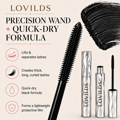 LAST DAY - BUY 1 GET 1 FREE💜Waterproof Curling & Lengthening Mascara