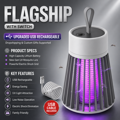 Last Day 🔥Buy 3 get 1 Free💎 Light Up Your Nights, Mosquitoes Away.