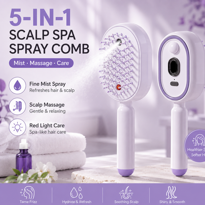 Electric Spray Air Cushion Massage Comb