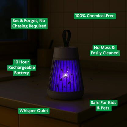 Last Day 🔥Buy 3 get 1 Free💎 Light Up Your Nights, Mosquitoes Away.